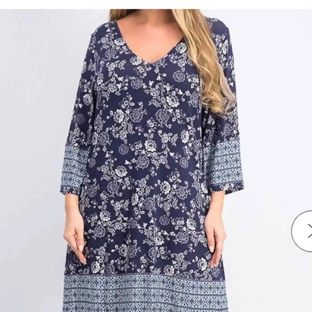 Skies are blue Wren wide sleeve dress. NWT. Retsil 88